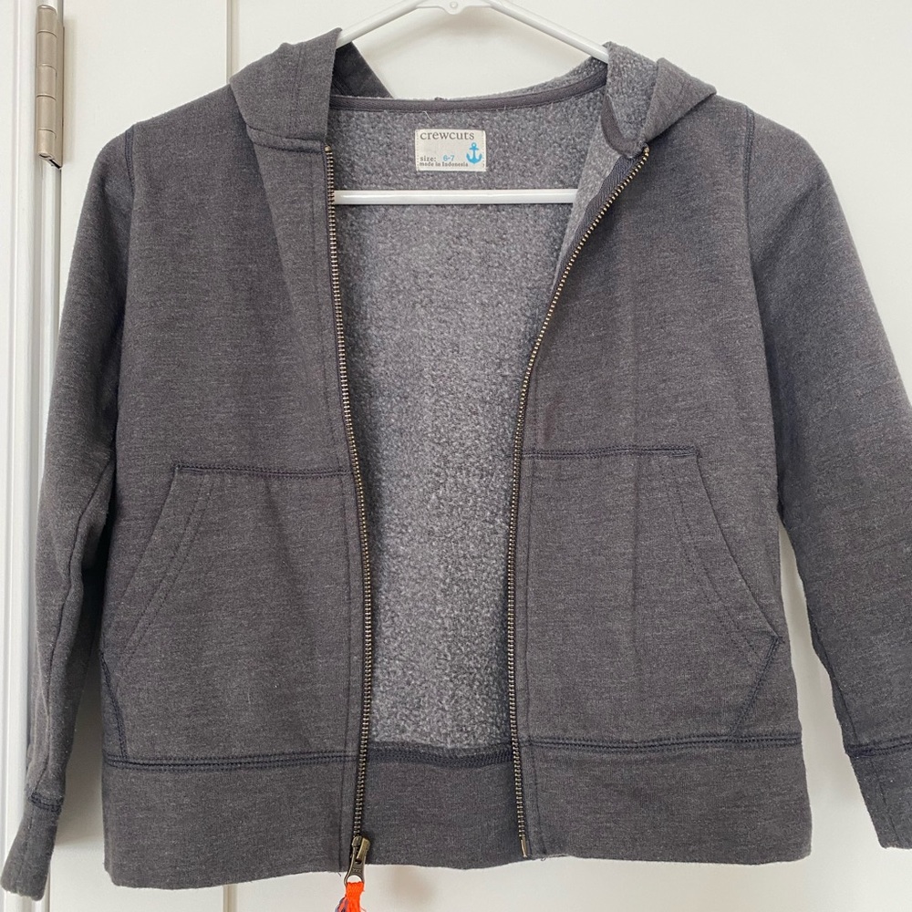 Boys crewcuts hoodies size 6-7